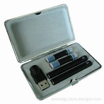 Cheapest New 2013 Rechargeable Electronic Cigarette Starter Kit, 190mAh Battery Capacity